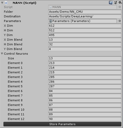 MANN script GUI