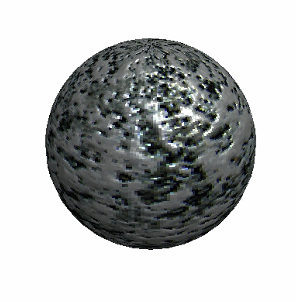 A CG render sphere